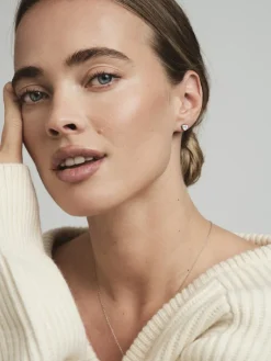 Mockberg Bonne Studs Silver