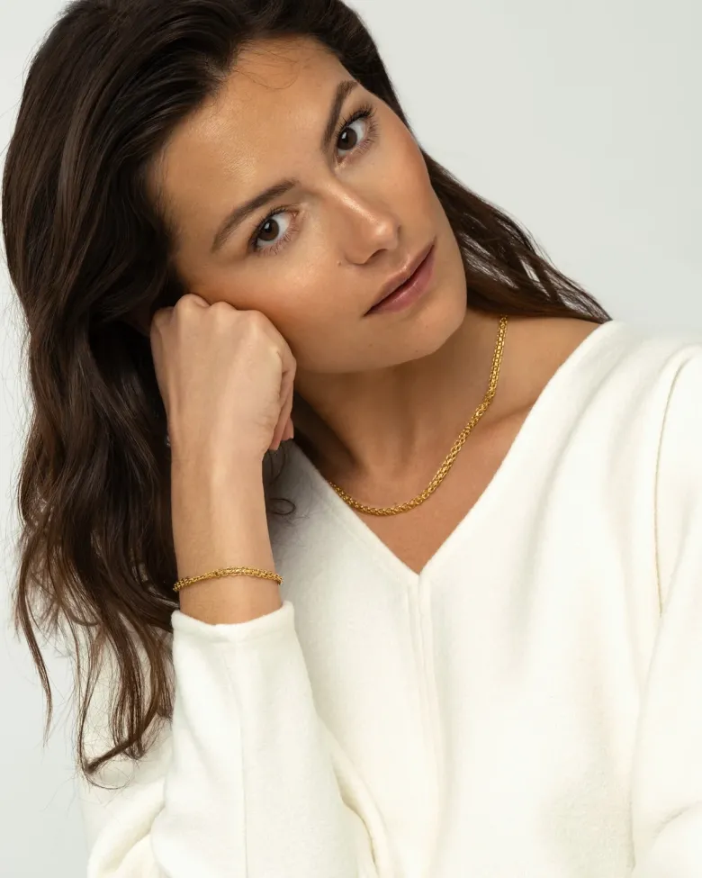 Mockberg Darling Halsband Guld