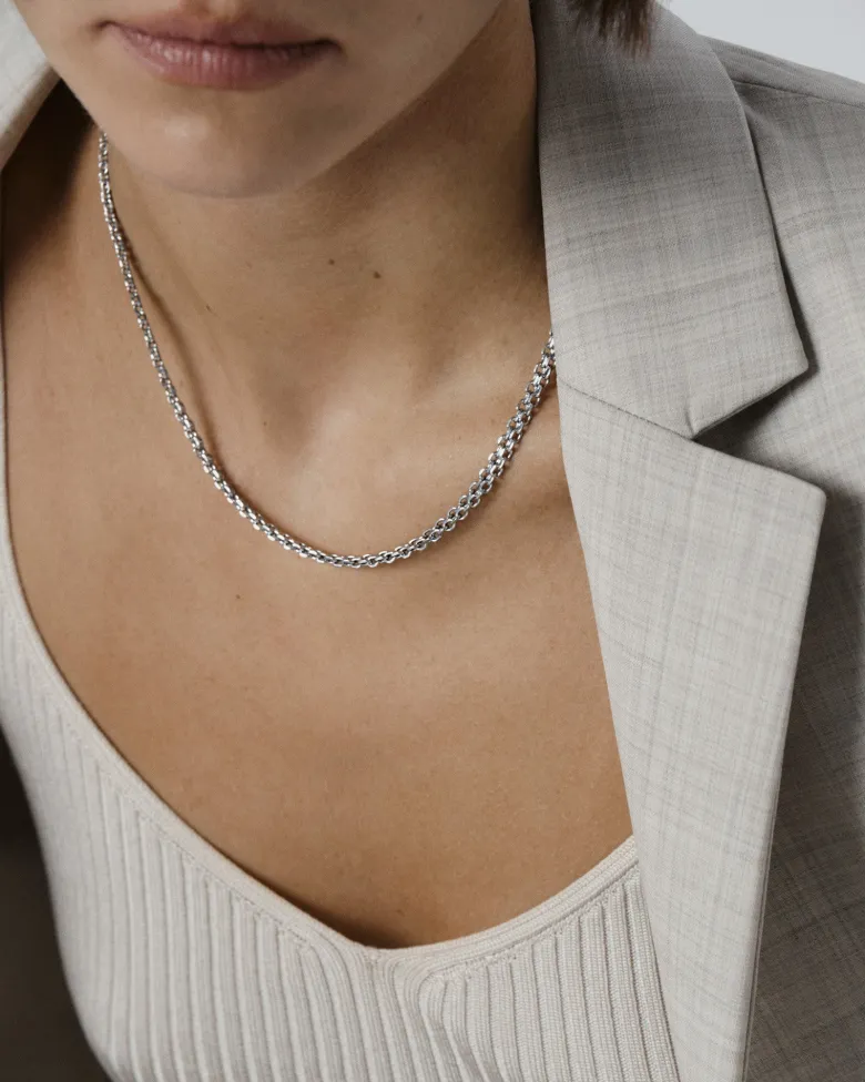 Mockberg Darling Halsband Silver
