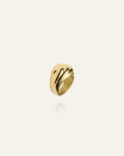 Mockberg Deco Bold Ring Guld