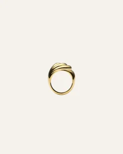 Mockberg Deco Bold Ring Guld