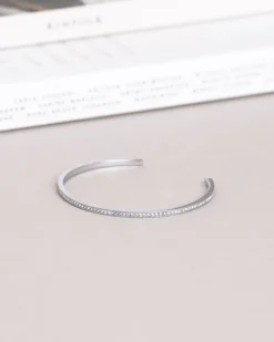 Mockberg Fancy Bangle Armband Silver