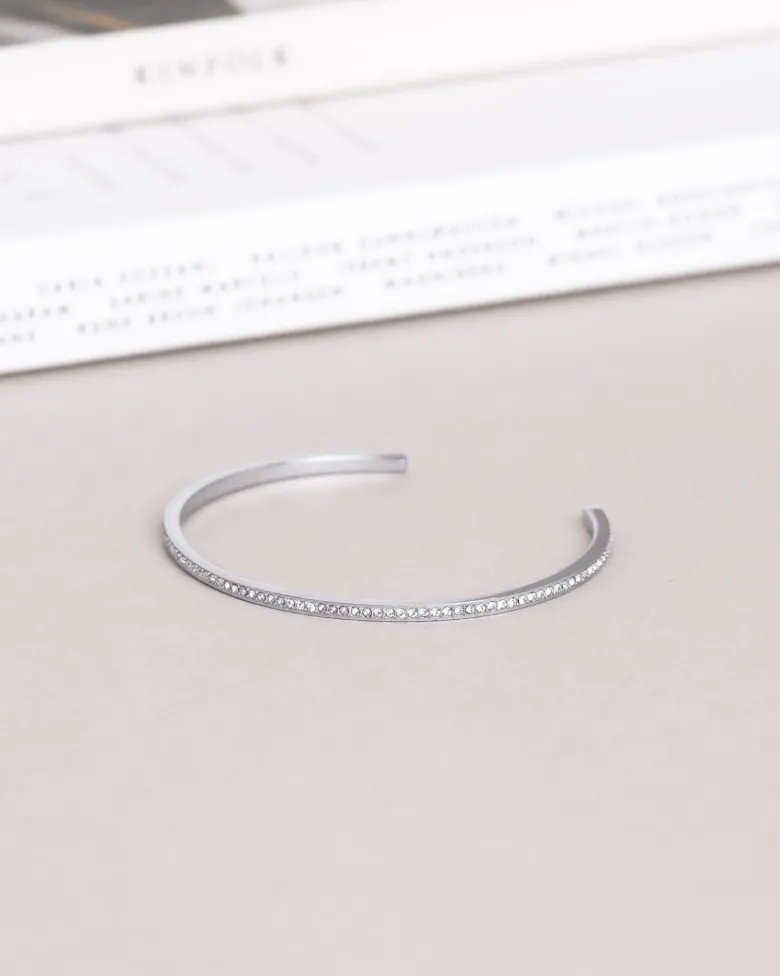 Mockberg Fancy Bangle Armband Silver