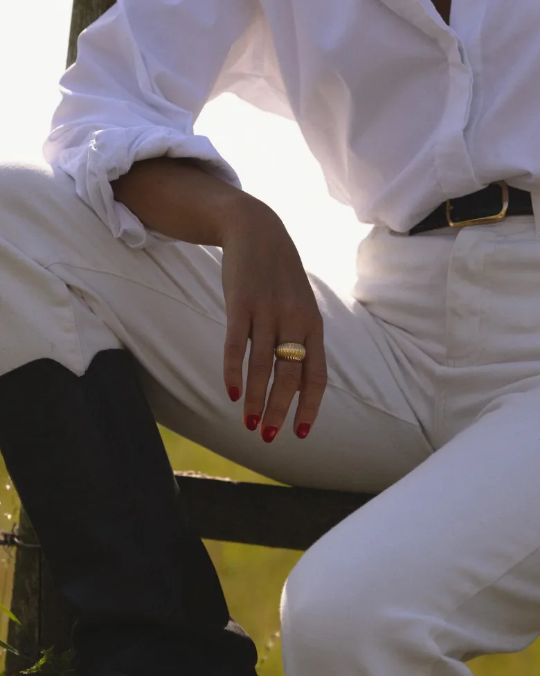 Mockberg Henriette Ring Guld
