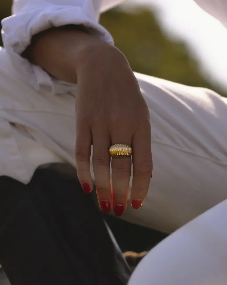 Mockberg Henriette Ring Guld