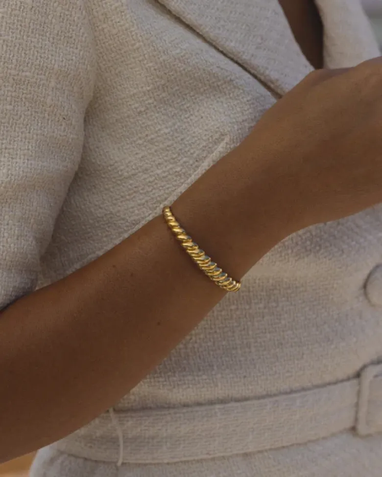 Mockberg Ingrid Cuff Armband Guld