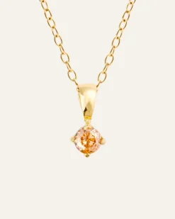 Mockberg Jolie Halsband Guld – Champagne
