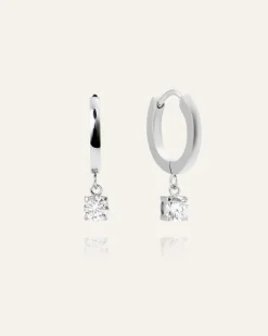 Mockberg Jolie Hoops Örhängen Silver