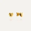 Mockberg Love Gold Small Studs