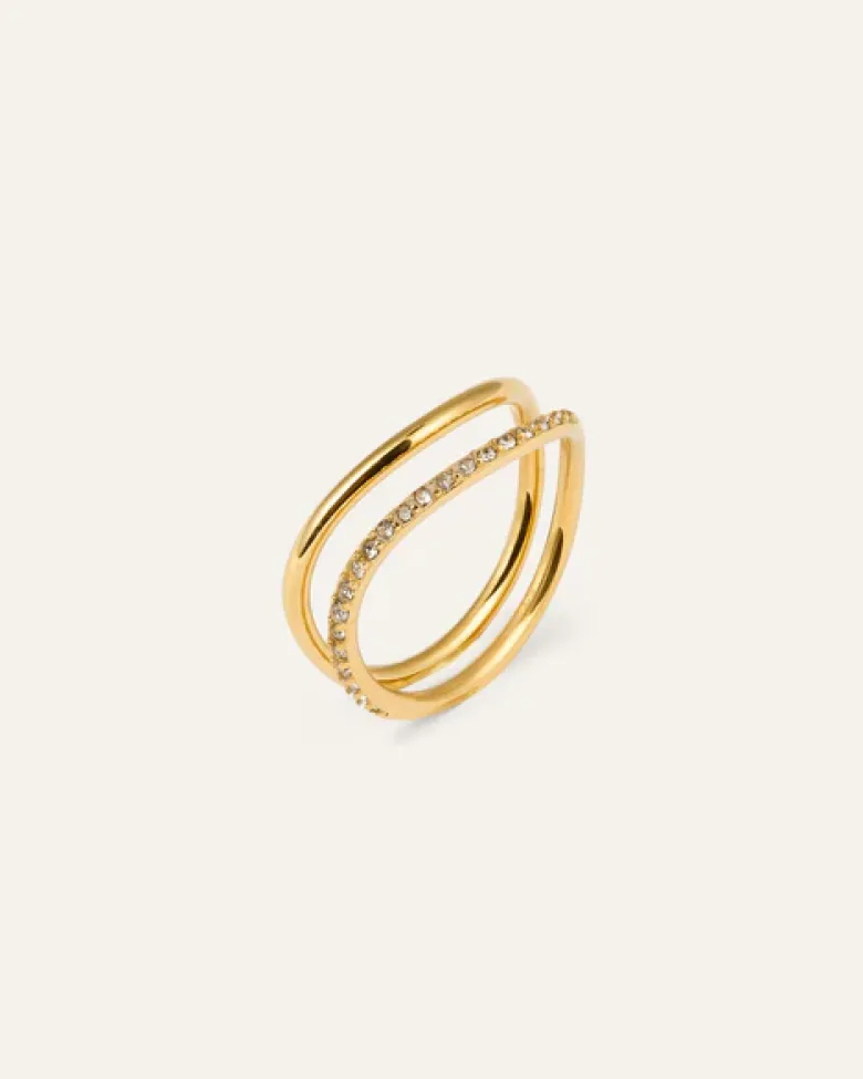 Mockberg Lys Ring Guld