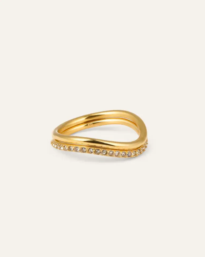 Mockberg Lys Ring Guld