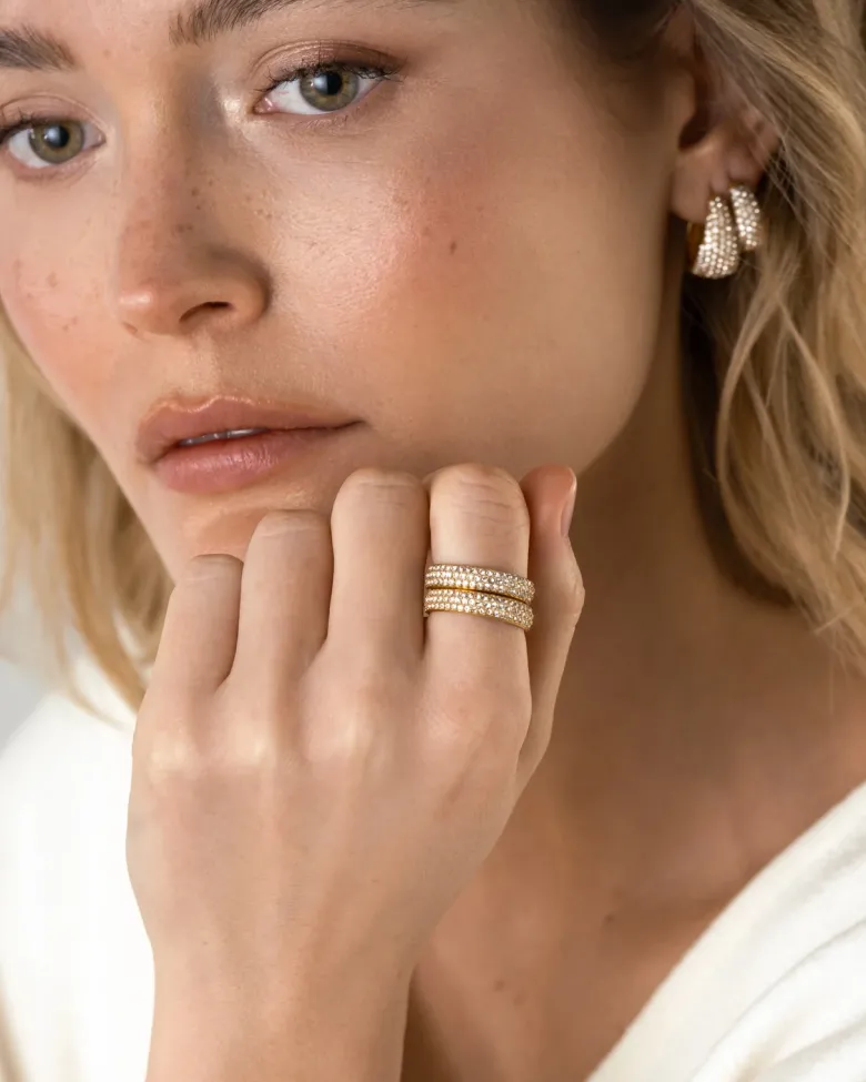 Mockberg Midnight Guld Ring