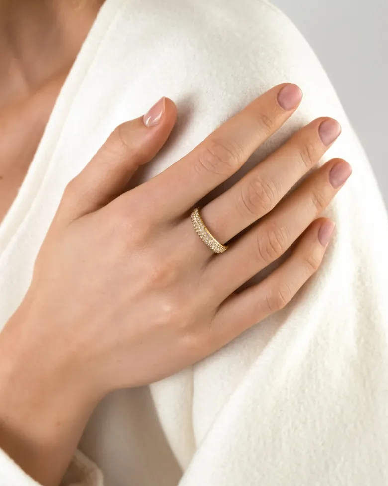 Mockberg Midnight Guld Ring