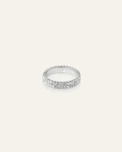 Mockberg Midnight Silver Ring