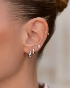Mockberg Noor Örhängen Silver