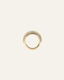 Mockberg Pavé Daring Guld Ring