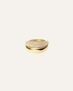 Mockberg Pavé Daring Guld Ring