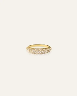 Mockberg Pavé Precious Guld Ring