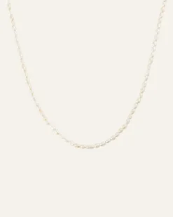 Mockberg Pearl Halsband Stål