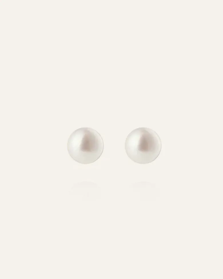 Mockberg Pearl Studs Örhängen Guld