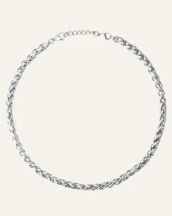 Mockberg Rebel Chain Halsband Silver