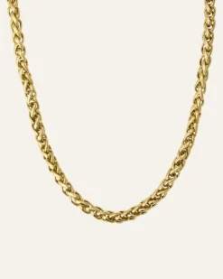 Mockberg Rebel Chain Halsband Guld