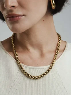 Mockberg Rebel Chain Halsband Guld