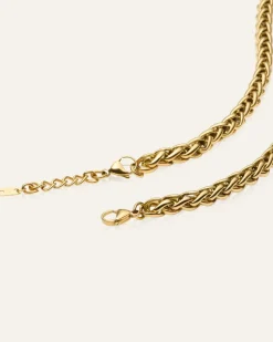 Mockberg Rebel Chain Halsband Guld