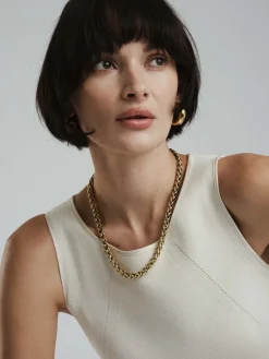 Mockberg Rebel Chain Halsband Guld