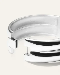 Mockberg Rebel Double Bangle Silver