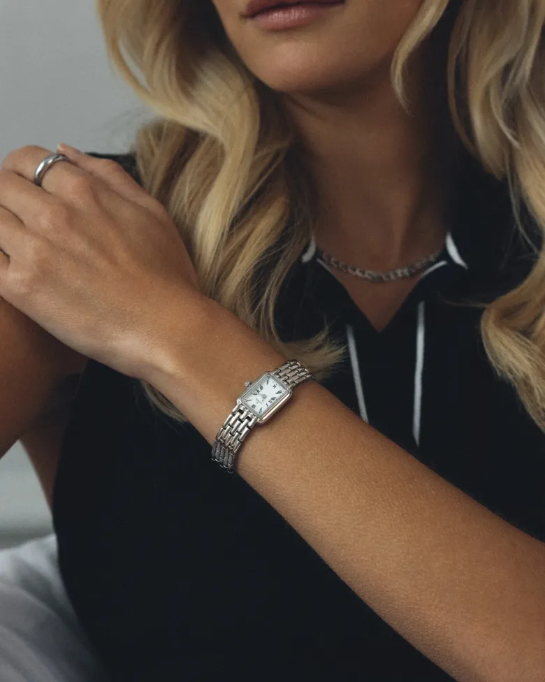 Mockberg Renaissance Silver Watch MB0256