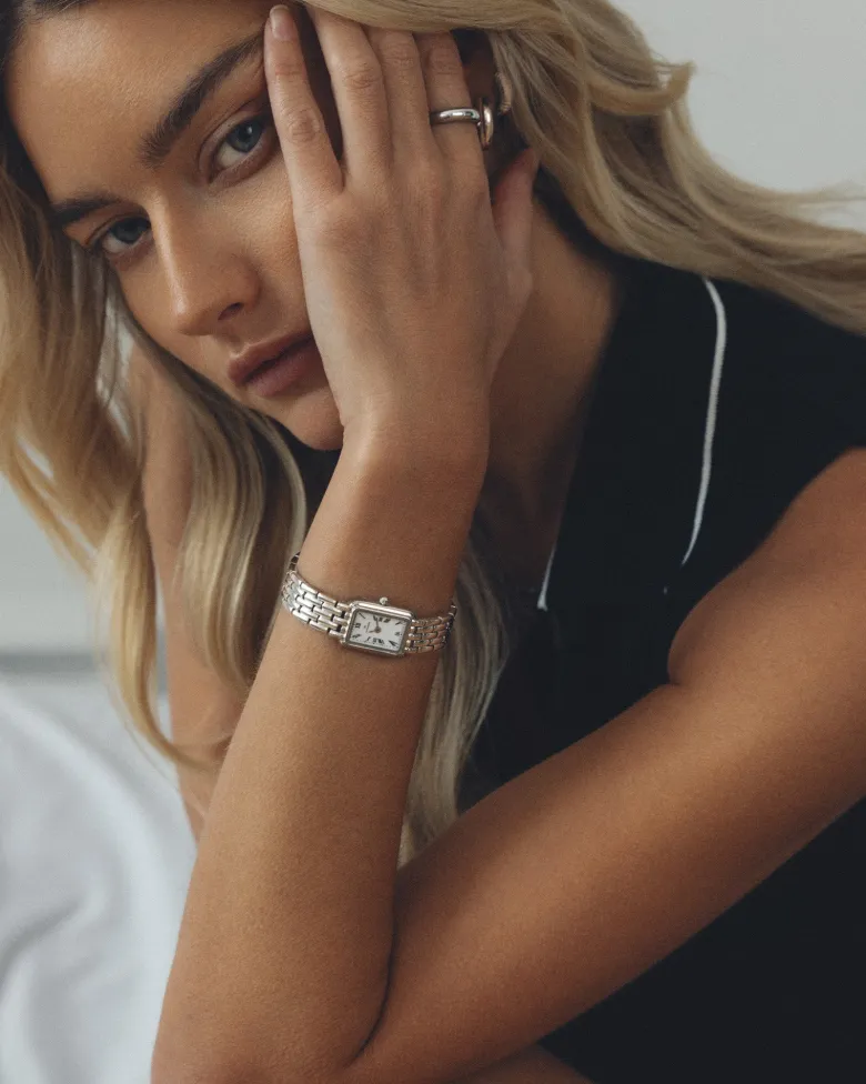Mockberg Renaissance Silver Watch MB0256