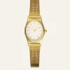 Mockberg Retro Mesh Gold Watch MB0253