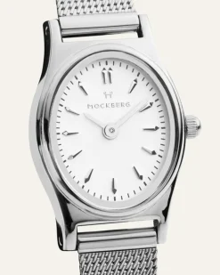 Mockberg Retro Mesh Silver Watch MB0254