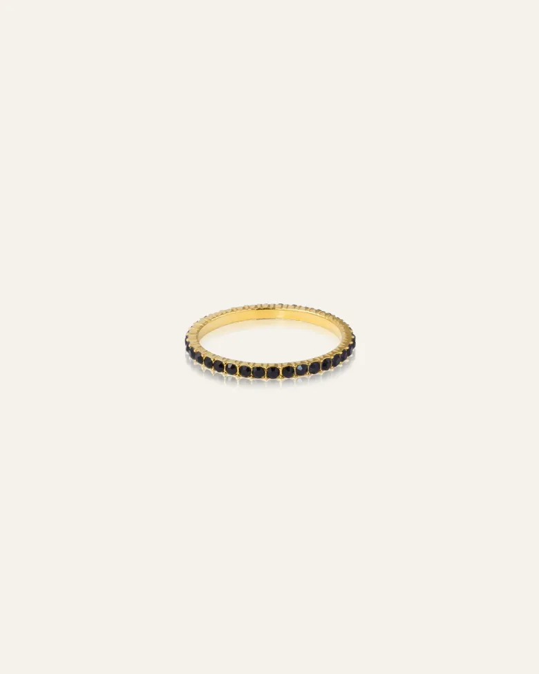 Mockberg Shiny Noir Ring Guld (Mega kampanj)