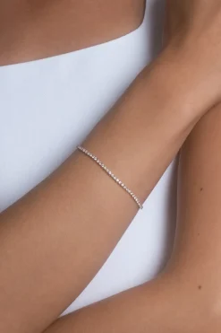Mockberg Shiny Tennis Armband Guld