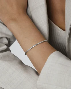 Mockberg Sleek Bangle Armband Silver