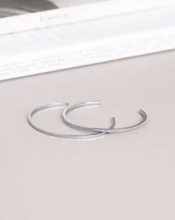 Mockberg Sleek Bangle Armband Silver