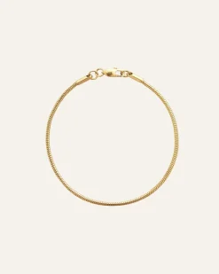 Mockberg Snake Kedja Armband Guld