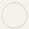Mockberg Tennis Halsband Silver