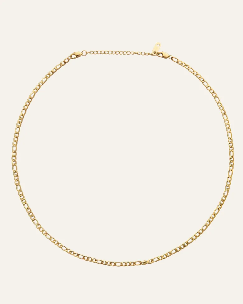 Mockberg Thin Figaro Halsband Guld