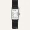 Mockberg Timeless Black Leather Silver Watch MB0246