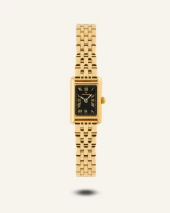 Mockberg Timeless Petite Klocka Guld Noir MB1775