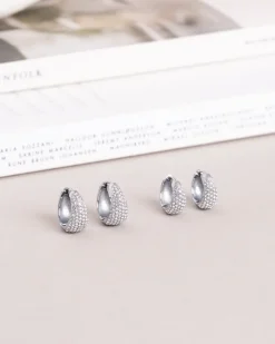 Mockberg Treasure Örhängen Medium Silver