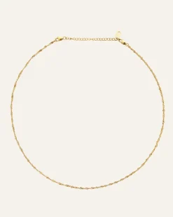Mockberg Twirl Halsband Guld