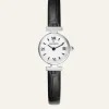 Mockberg Vintage Leather Silver Watch MB0250