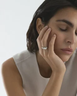 Mockberg Wavy Bolded Ring Silver