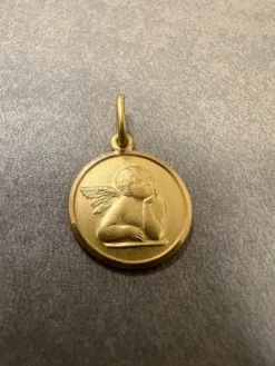 Ängel Hänge i 18K Guld AHG002
