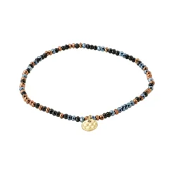 PILGRIM Indie Armband Svart/Guld 262042112