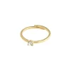 PILGRIM Lulu Crystal Stack Ring Guld 632312034